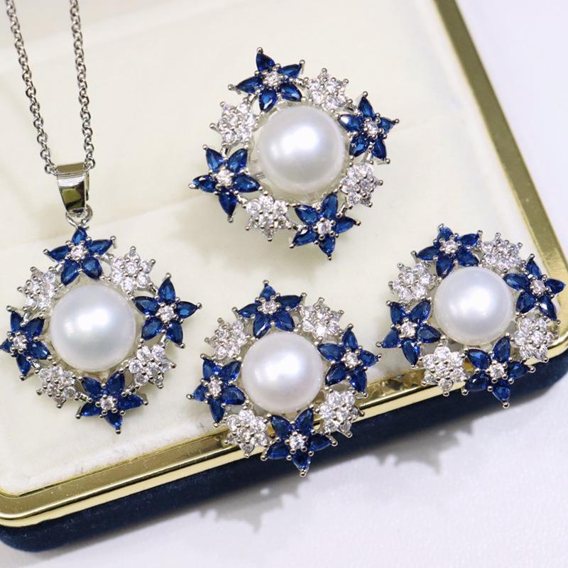 Autumn/Winter Pearl Set: Starry Sky Freshwater Pearls with Slight Imperfections, Strong Luster, Versatile & Fashionable Jewelry – Model 193
