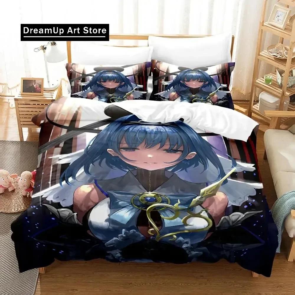 Oro Kronii Set Biancheria da Letto Singolo Piazza e Mezza Matrimoniale King Size Set Letto Adulto Bambino Camera da Letto Set Copripiumino Anime parure de lit Letto