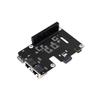 Raspberry Pi 5 PCIe Expansion Card: Plug & Play, Dual Network Ports, Dual USB, High-Speed.