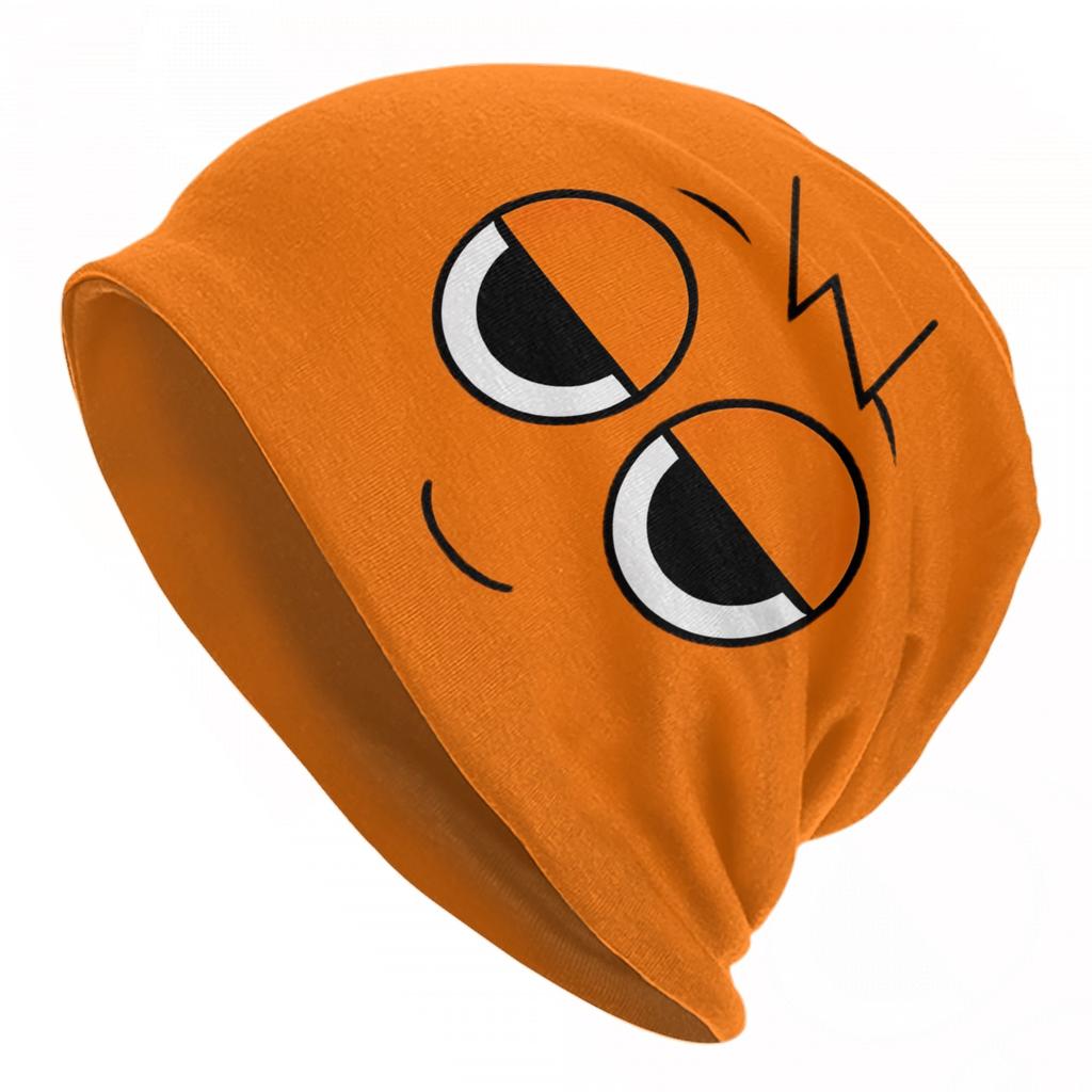 Sprunki Cartoon Anime Caps  Hip Hop Adult Street Skullies Beanies Hat Spring Warm Head Wrap Bonnet Hats