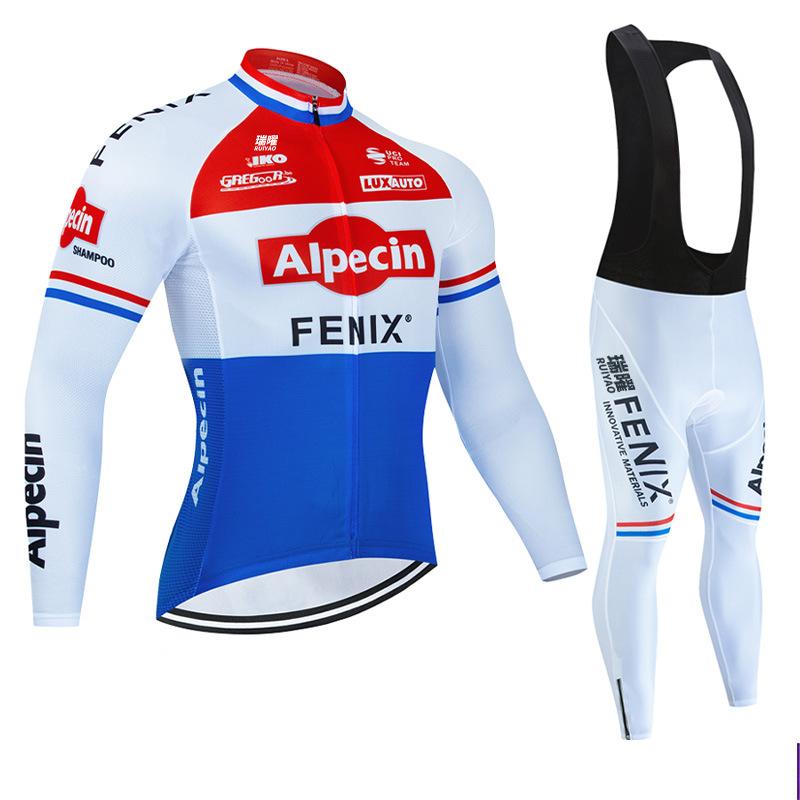 Traje de Ciclismo Transpirable Otoño 2026, Ropa de Ciclismo de Carretera Tour De France, Polar de Invierno Secado Rápido Protector Solar, Ropa de Ciclismo para Hombre