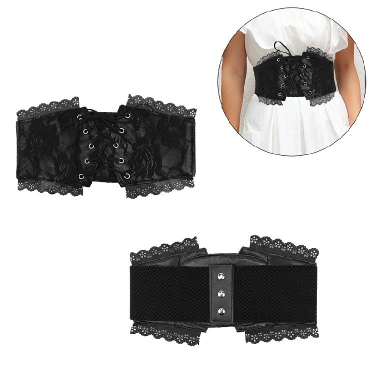 Sophisticated Lace Waistband Stretchable Waistband Ladies Lace Waistband for Everyday Or Event Attires
