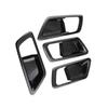 My Good Car Carbon Fiber Car Styling Inner Door Bowl Cover Sticker for Toyota C-HR CHR 2016 2017 2018 Parts Accessories
