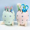 Dinosaur Egg Desktop Pen Holder – Large Capacity and Multi-functional Compact Storage Bin