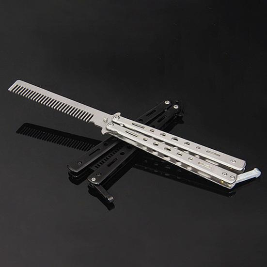 Portable Butterfly Comb Good Weight Balance Rotate Smoothly Long Service Life Butterfly Training Comb for Beginner