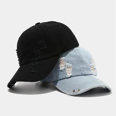 Spring and Summer Cotton Solid Casquette Baseball Cap Adjustable Outdoor Snapback Hats for Men and Women 40