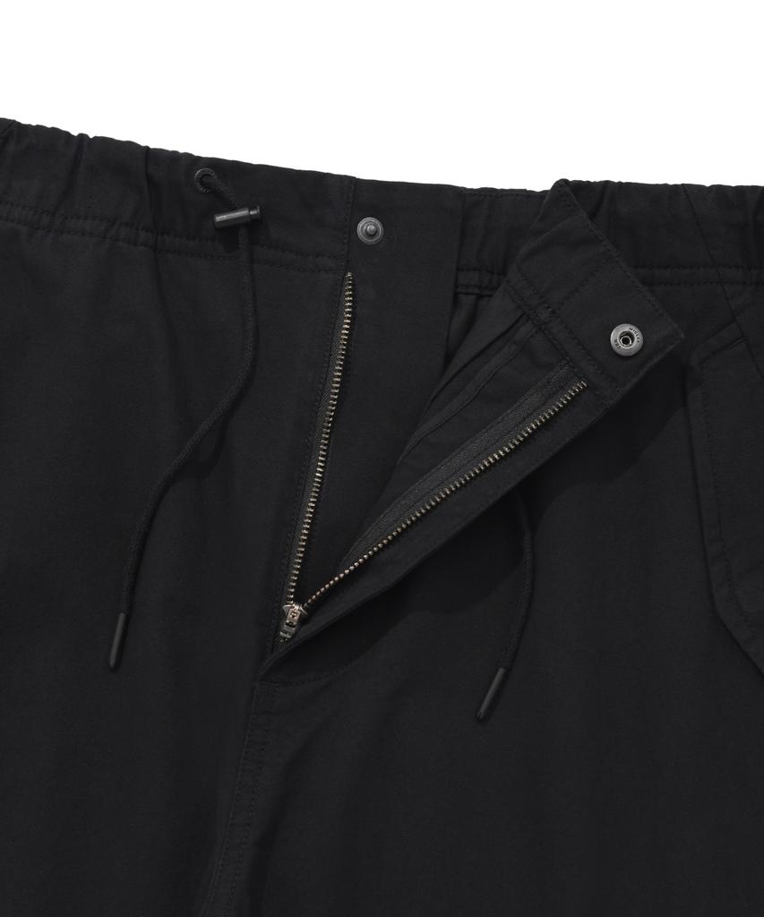 COVERNAT Wide Parachute Cargo Pants Black