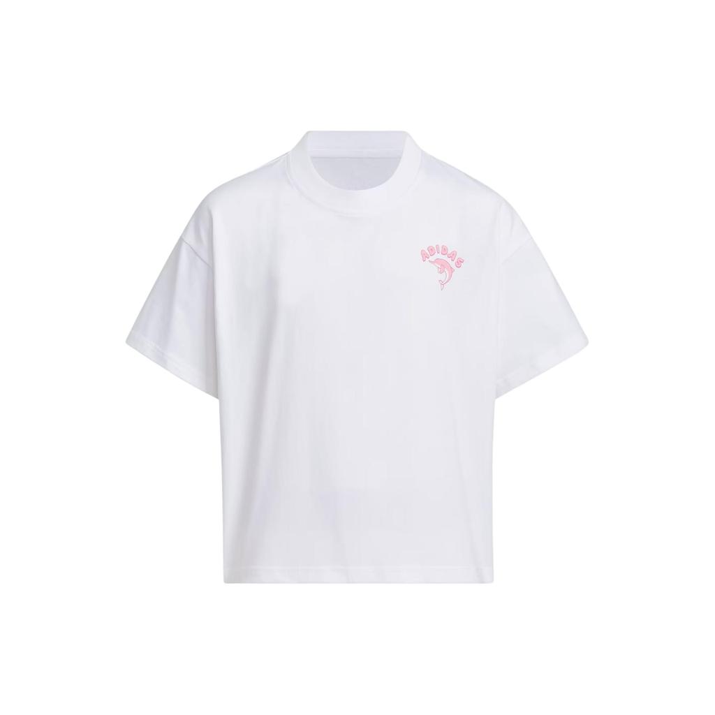 Adidas Unisex T Shirts Crew Neck Moderate JF3861