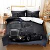 3D Truck Head Bedding Set Deluxe Printed Down Duvet Cover Pillowcase 2/3 Pieces Children's Room Home Textile DE135 * 200 Full Size Home Decoration