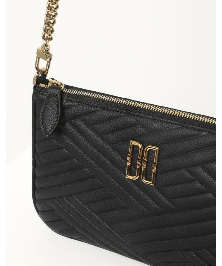 Daks Womens Accessories Black Carlyle Leather Small Shoulder Bag_Dcba6E362Bk