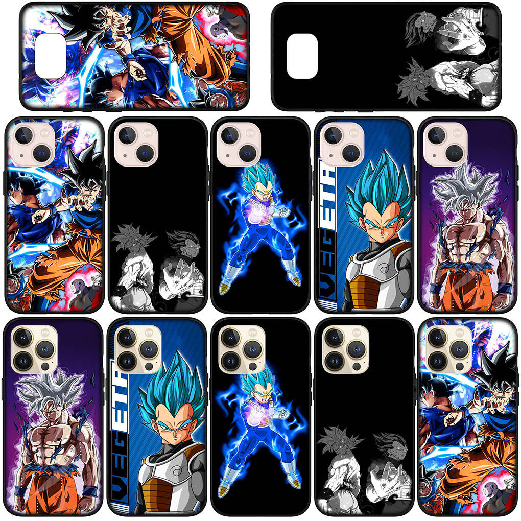 Phone Case for iPhone 17 15 16 Plus Redmi Note 14 12 11 13 Pro Max Huawei P30 P20 Lite OPPO A60 A40 A80 A18 A16 A54 Vegeta IV Dragon Ball Goku Cover