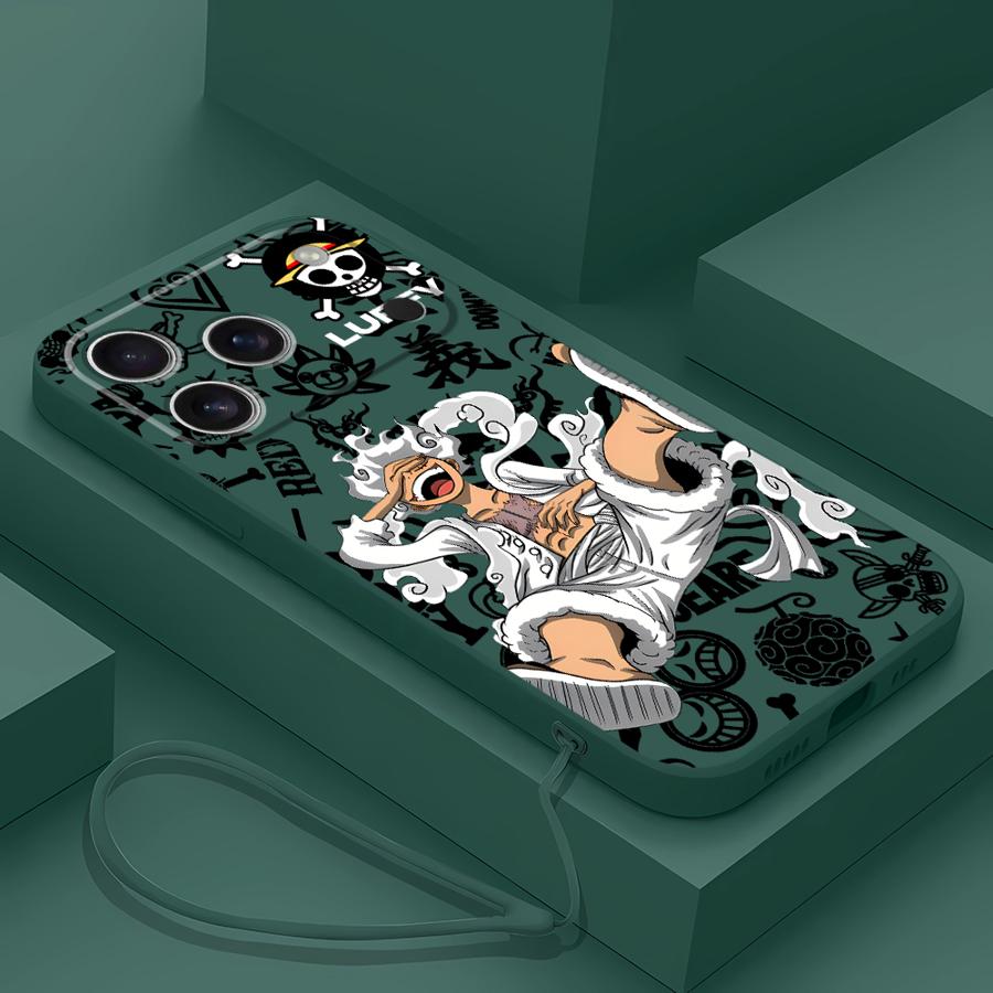 One Pieces Anime Case for Apple iPhone 17 Pro Max 7 8 13 Mini XS XR 12 Plus 15 Air 16 11 Phone Cover