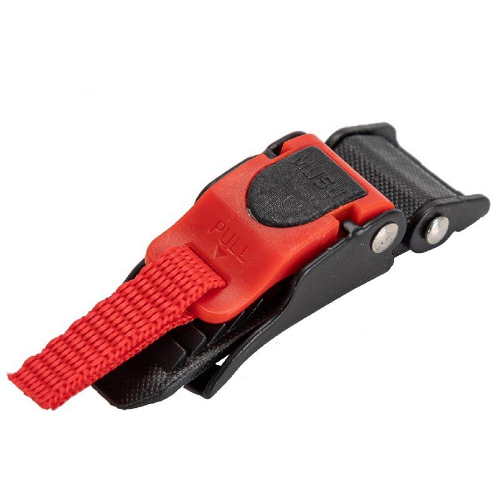 Fastener Motorcycle Helmet Buckle ABS Easy To Install