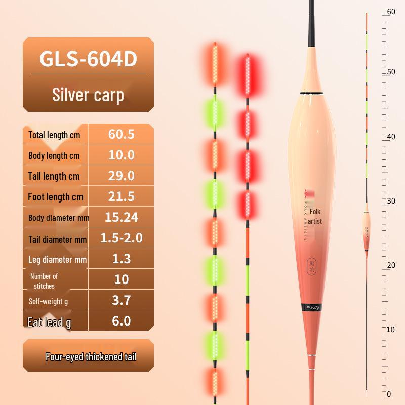 LED Night Glow Float for Silver and Bighead Carp Fishing