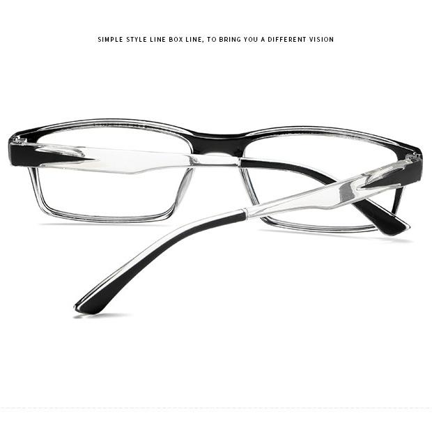 Lesebrille für Damen, klare schwarze Trend-Hyperopie-Brille, Anti-Blaulicht-Brille für ältere Menschen, für Männer + 1,0 + 1,5 + 2,0 + 2,5 + 3,0 + 3,5