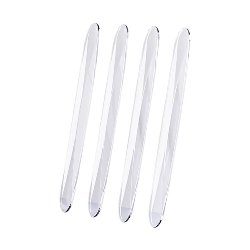 Seamless Car Door Edge Guards Cover Thin PVC Design Prevents Paint Damage Easy To Clean Heat Resistant Adhesive Backing