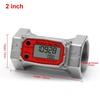 High Precision Digital Display Turbine Flow Meter Fuel Flowmeter Measuring Diesel Kerosenes Gasolines Water Methanol 1/1.5/2inch