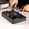 Coffee Tamper Station Plastic Coffee Tool Holder Coffee Tamper Station ABS Texture Present for Coffee Enthusiasts
