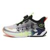 Anta Shock Absorbing Non-Slip Wear-Resistant Breathable Lightweight Low-Top Running Shoes Kids sneaker Black Gray Orange 312245533-1