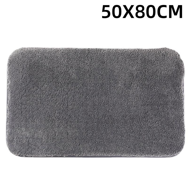 Absorbent Bathroom Mat Toilet Rug Non Slip Floor Mat Washroom Entrance Door Carpet Soft Anti Skid Bath Mat