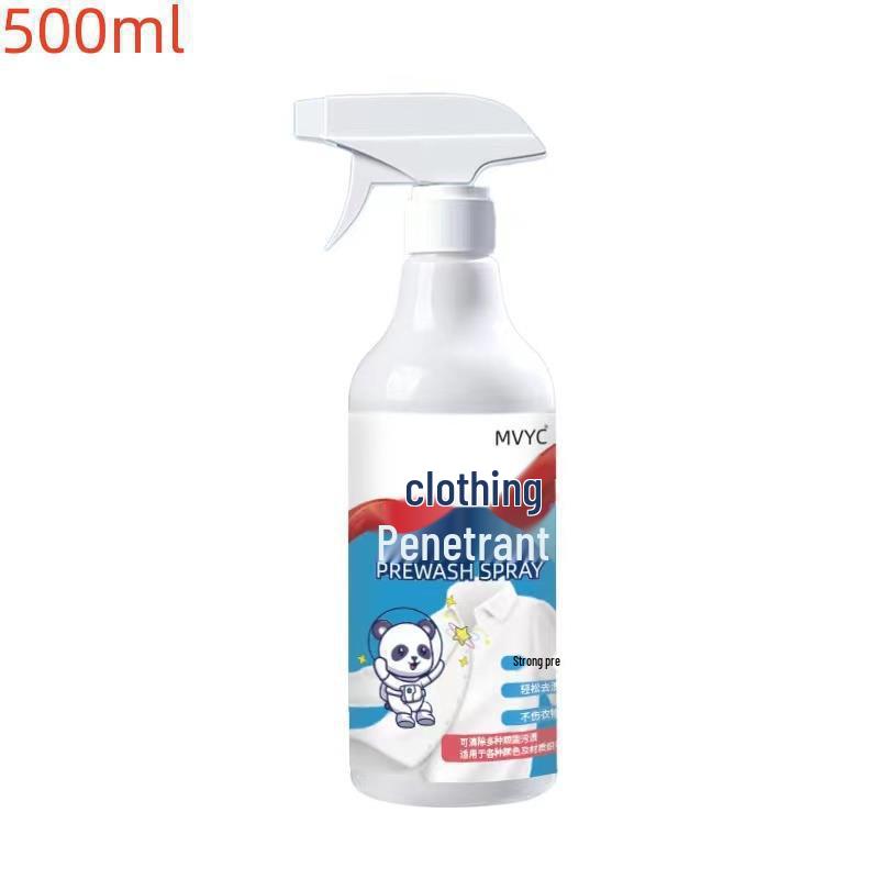 Zhong San Qing Clothing Collar Cleaner: Oil & Stain Remover, Anti-Yellowing Spray Laundry Detergent