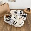 XY-A217 Latex Insole/ugly Cute Platform White Shoes Women's Shoes Big Head Board Shoes 2025 New Bread Canvas Shoes