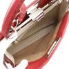 FENDI Peekaboo medium Handbag 8BN226 Celeria 2WAYShoulder Red leather Women Used