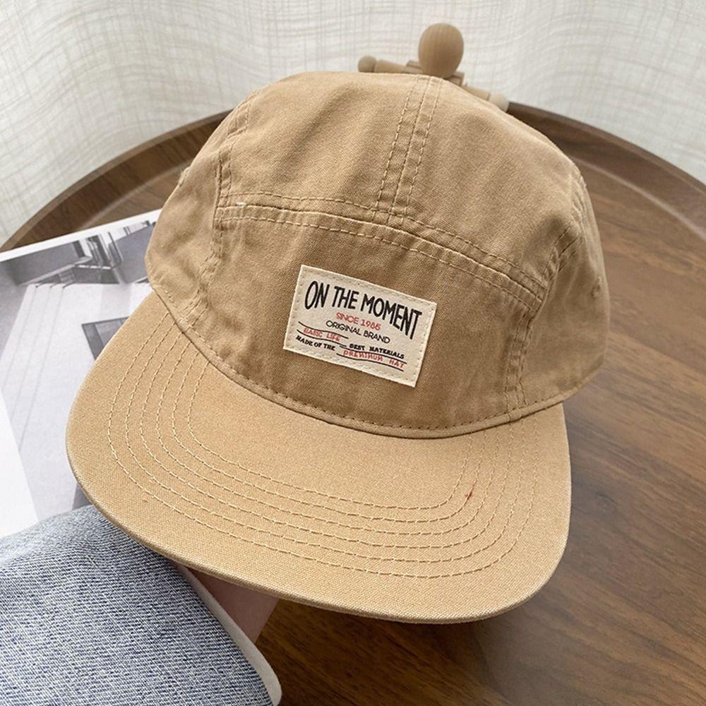 Breathable On The Moment Letter Hat Adjustable Men's Baseball Hat New Peaked Cap  Woman