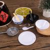 Miniature Simulation Kitchen Food Play House Baby House Toy Dollhouse Doll House Tableware Kitchen Utensils Model