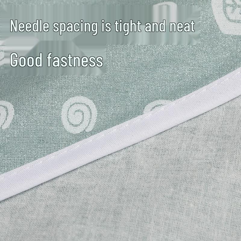 High-Temperature Resistant All-Cotton Ironing Board Cover, Washable and Non-Fading