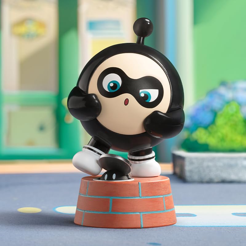 POP MART Eggy Party Barevný Hrací svět Klasická Série Pop Mart Gachapon Slepý Box Figurka Plastový Model Prémiová Hračka PVC Měkký Vinyl Původní Postava