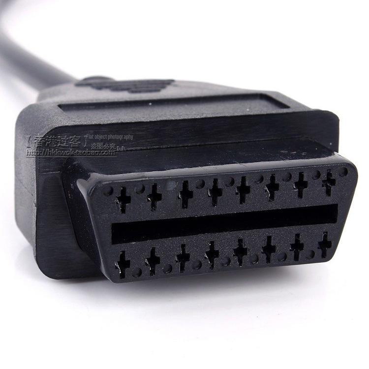 BMW 20Pin To 16Pin OBD2 Cable for BMW 20 Pin Connection.