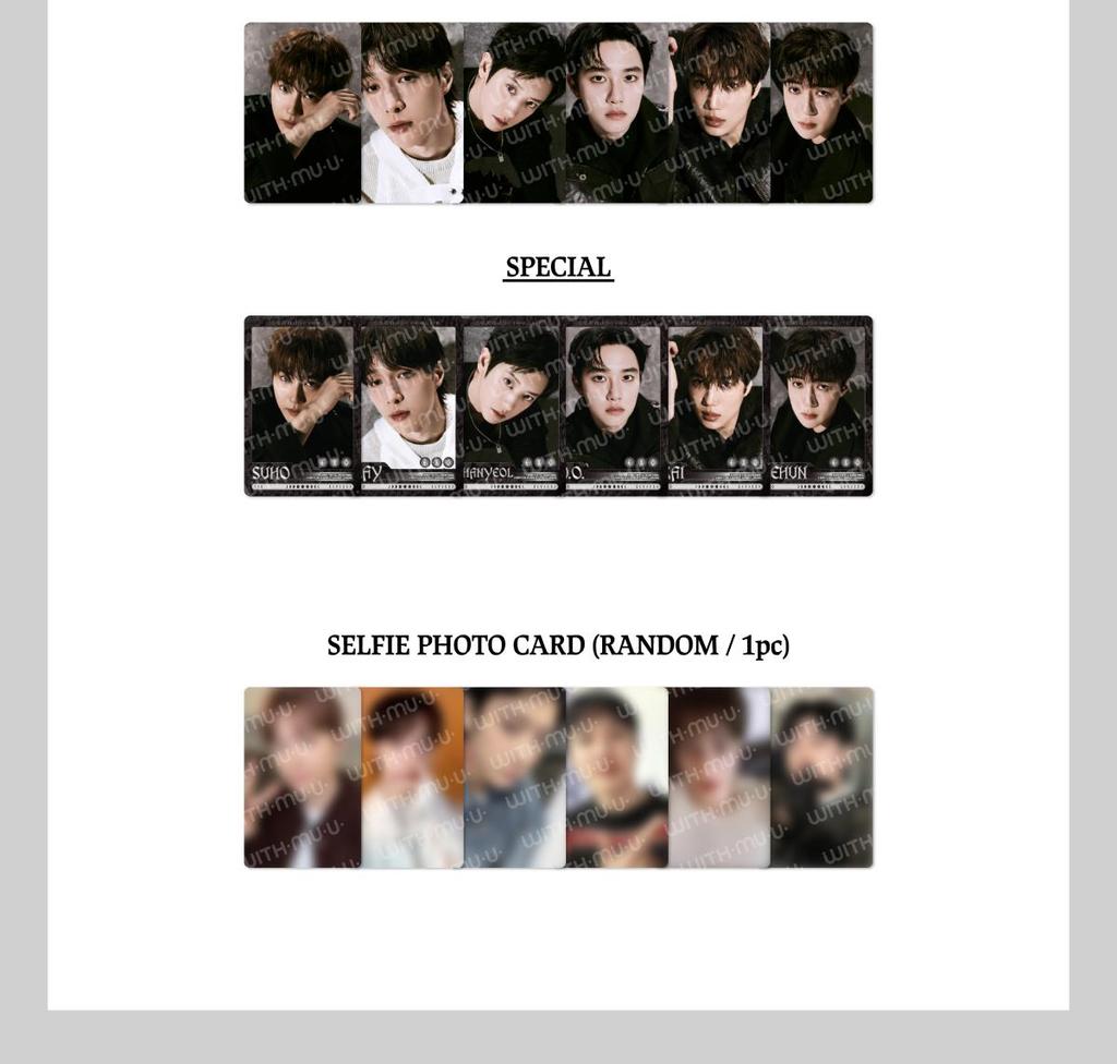 EXO 2026 POP-UP [DREHE DIE WELT UM] MD (Zufälliges Sammelkartenset)