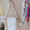 Cotton Thread Bohemian Paper Towel Rack Bohemia Toilet Tissue Holder Tissue Storage Rack  Hotel