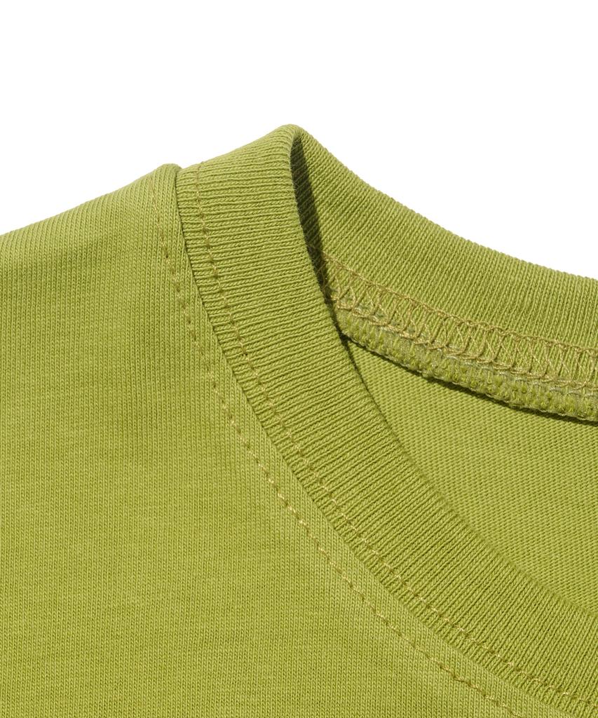 ROIDESROIS Pastel Cotton Layered Tee (Green)