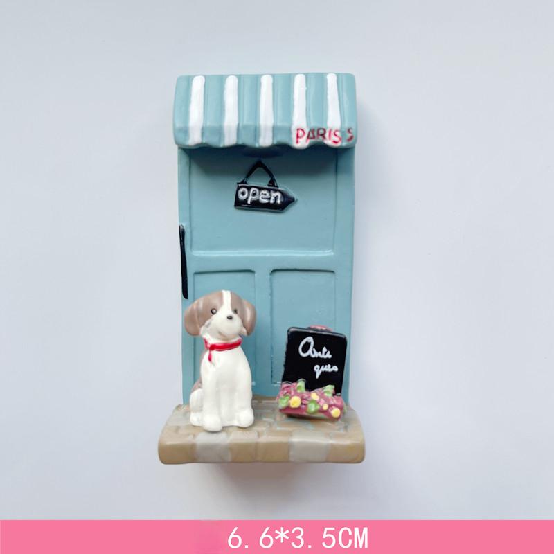 

Kawaii Korean Style Dog Fridge Magnets Wedding Gifts Home Decor Fridge Stickers Children Toys Festival Gifts Blackboard Stickers