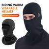 Loogdeel Winter Women Motorcycle Mask Warm Windproof Balaclava Helmet Liner for Cycling Men's Hat Washable Breathable