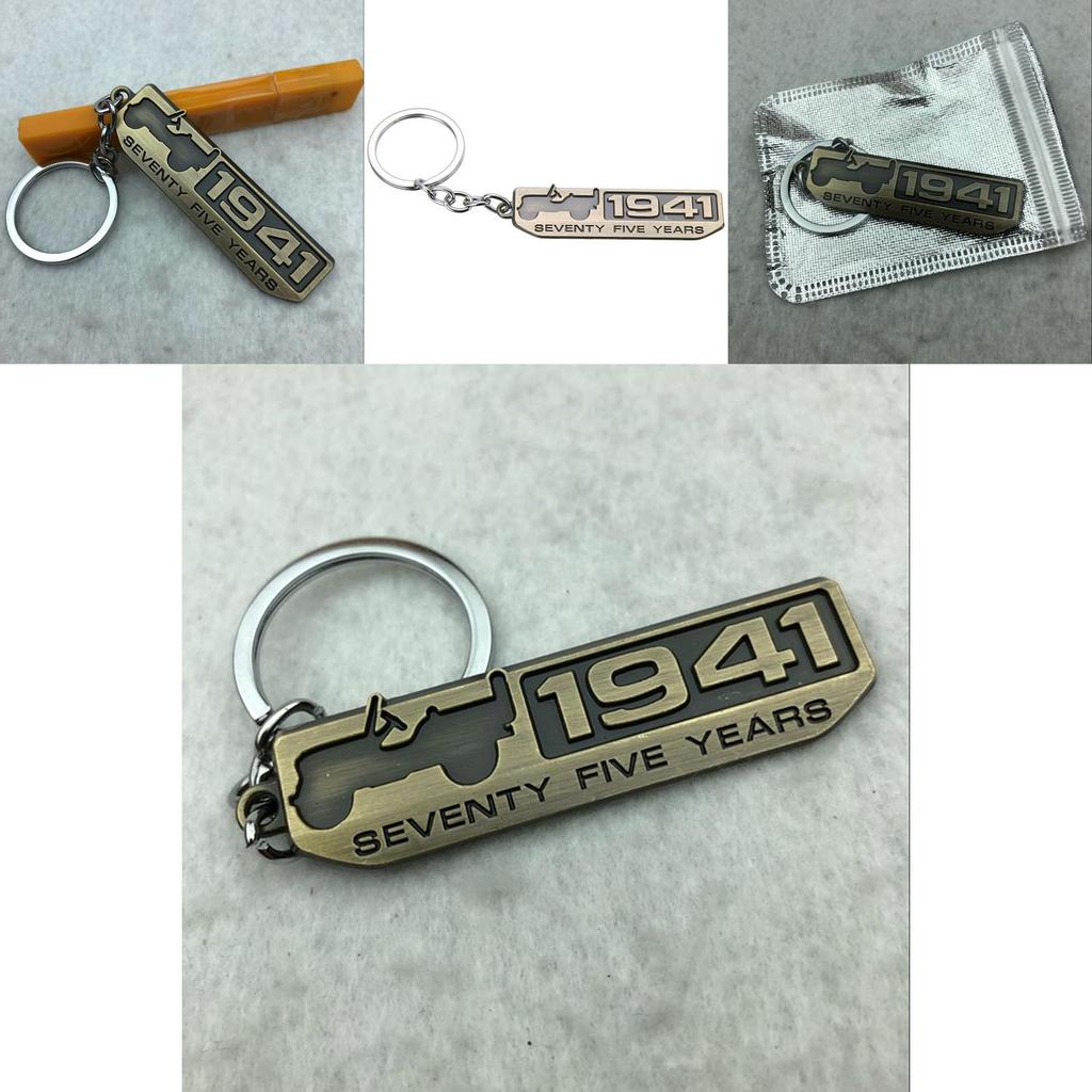 1941 Klíčenka Kovový Bronzový Znak Klíč Pro Renegade Wrangler Cherokee