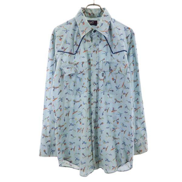 

Levi s 70s Vintage Made in USA Overall handle Long sleeve Western shirt L Men s Used