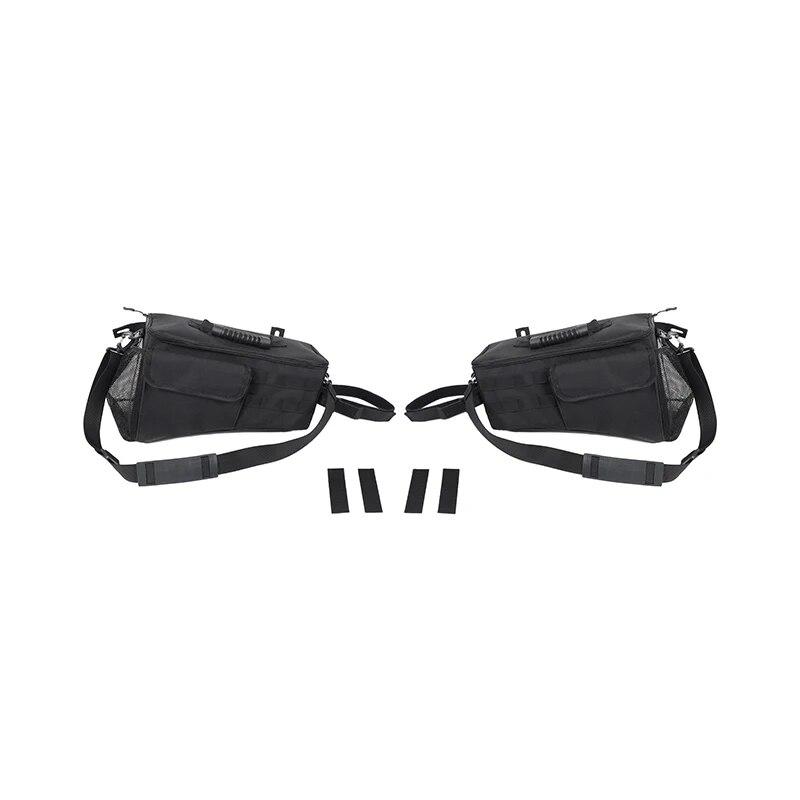 

TESIN сумка для хранения и уборки для Jeep Wrangler JK, боковая сумка для хранения в багажнике автомобиля, органайзер для Jeep Wrangler JK 2007-2017, автомобильные аксессуары A Set