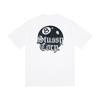 Camiseta de Algodón Unisex de Corte Holgado con Estampado de Letras Camiseta Casual de Manga Corta para Adolescentes y Adultos
