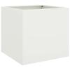 VidaXL Planter, Flower Box, Plant Pot, Flower Box, Raised Garden Bed for Garden Patio Terrace, White 841549