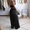 Women Boho 2 Piece Outfit Sets Bohemian Butterfly Print Crop Top+Wide Leg Long Palazzo Pants Summer Beachwear
