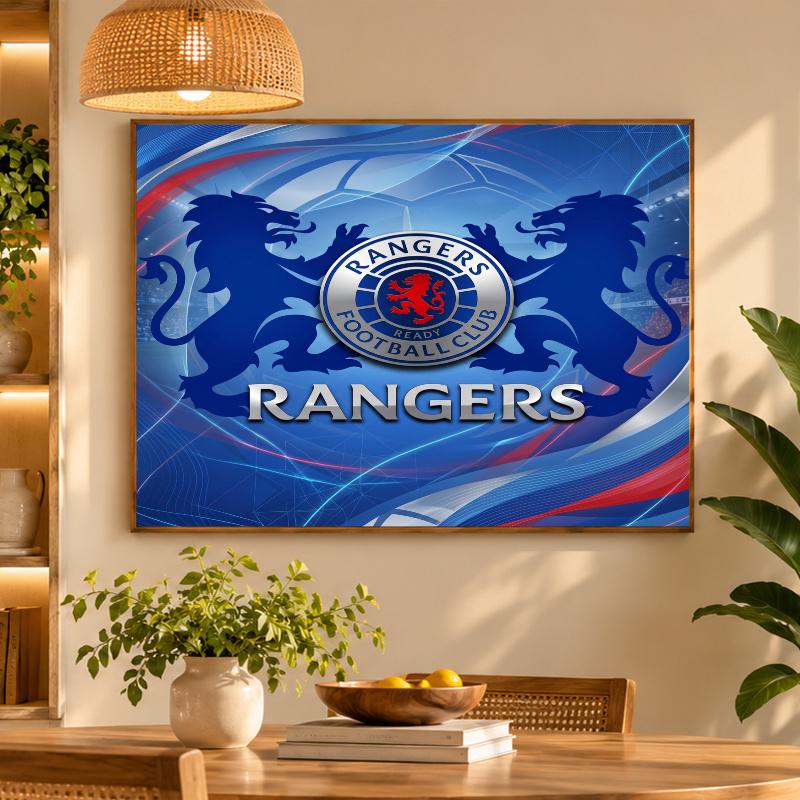5D Diamond Painting Rangers FC DIY Full Drill Diamond Art Kit Home Decoration