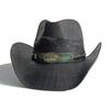 Vintage Style Straw Cowboy Hat For Men And Women Wide Brim Cowboy Hat Western Beach Sun Hat Sombrero