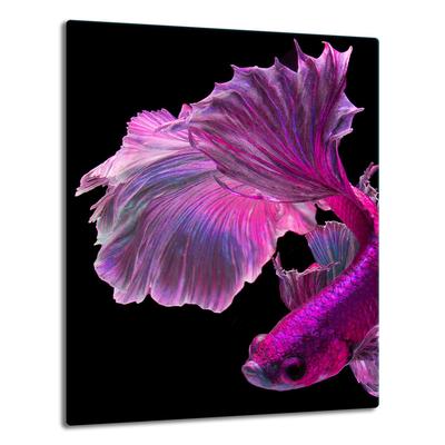 GLASS PLATE BOARD PANEL TABLETOP 40x52 FISH