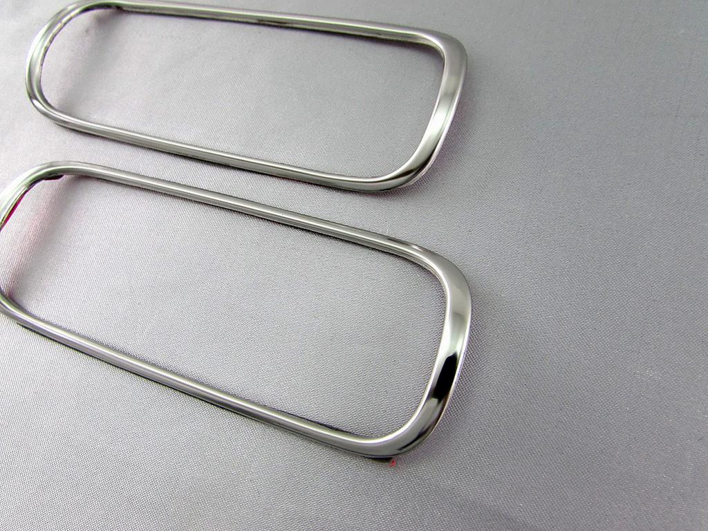 BRIGHTZ Yaris Cross 10 15 Ultra Oglindă Oțel Inoxidabil Placat Capac Aer Condiționat, 2