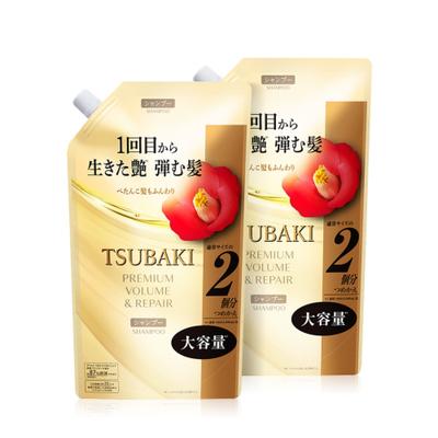 Tsubaki Premium Volume   Repair Shampoo Refill 600ml 2