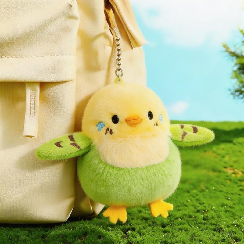 1 Stück 12cm Süße Vogel Plüschtiere Kawaii Wellensittich Stockente Eisvogel Puppen Plüsch Anhänger Spielzeug Entzückende Dekoration Geburtstagsgeschenk
