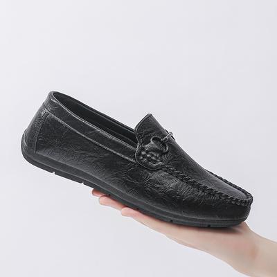 British High-End Breathable Men'S Shoes With One Foot, Doudou Loafers, Comfortable Driving, Low-Top Summer Flat Bottom Wenzhou